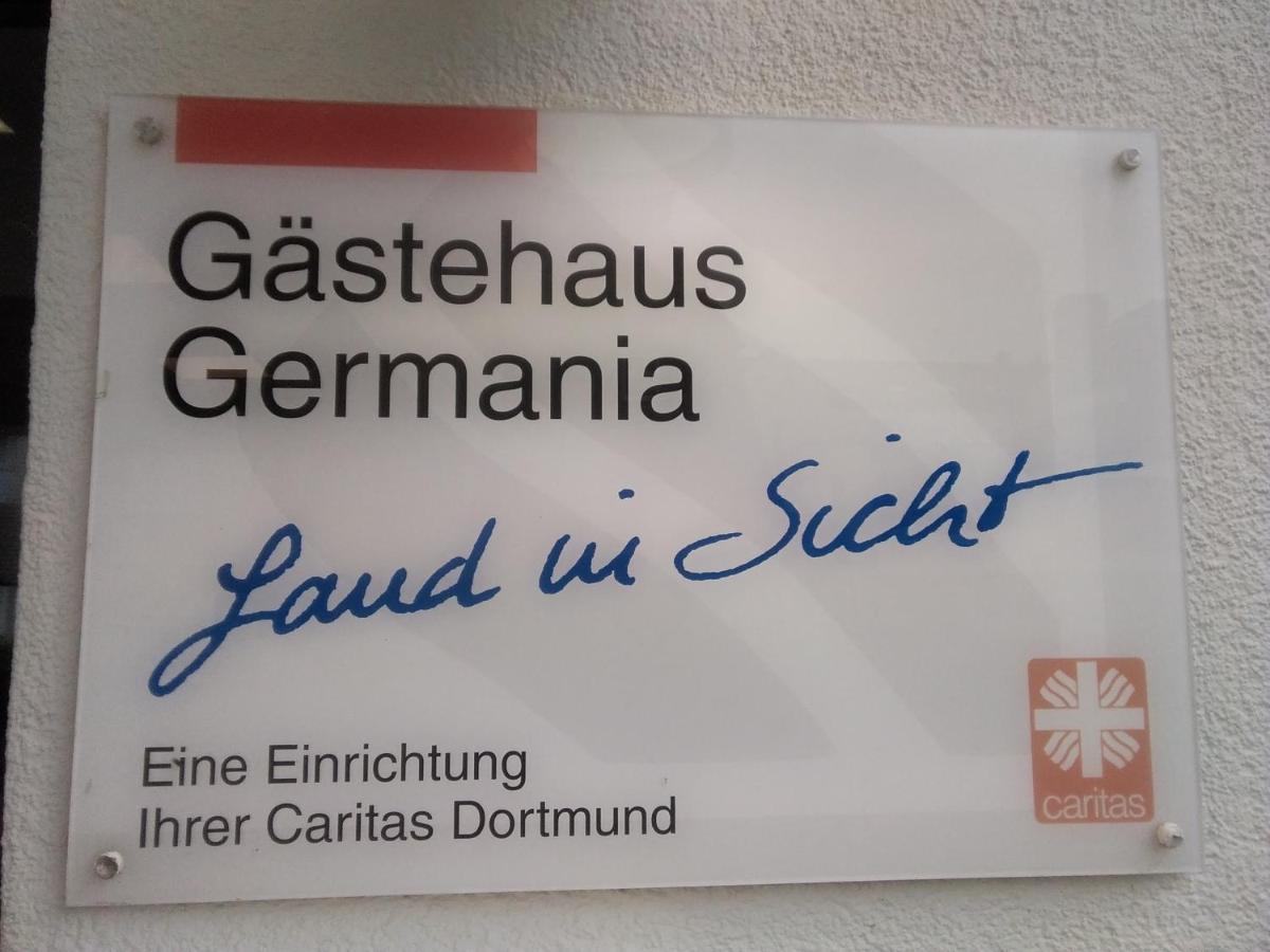 Gaestehaus Germania 万根沃格 外观 照片